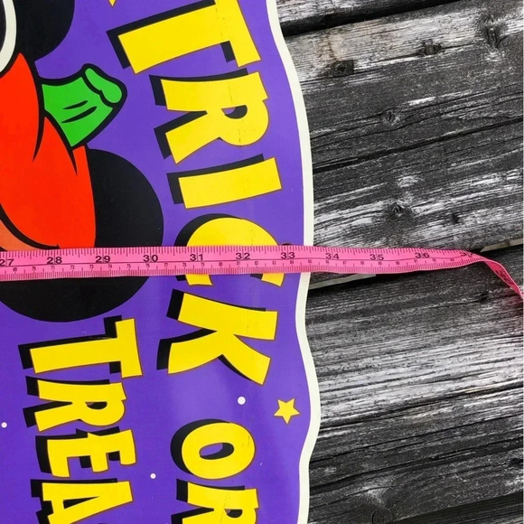 Mickey Mouse Outdoor Halloween  Sign - Picture 10 of 10